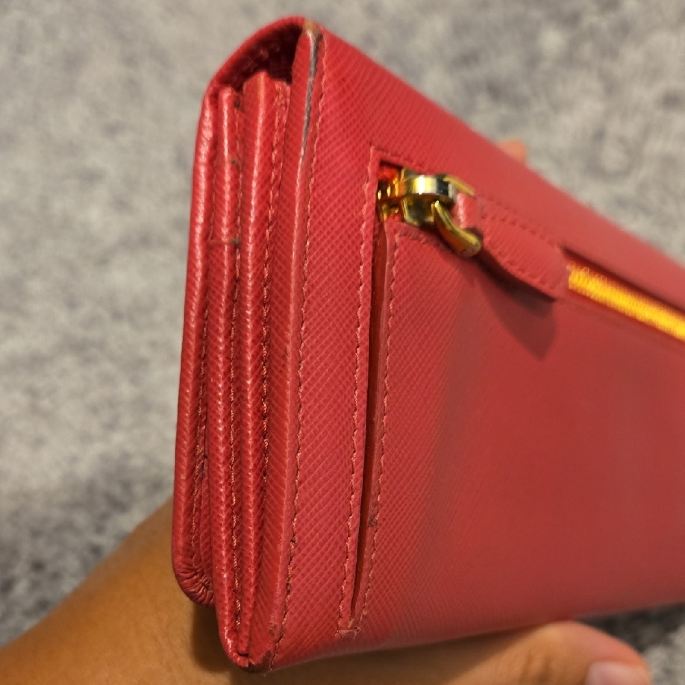 Prada Red Wallet - Picture 6 of 7